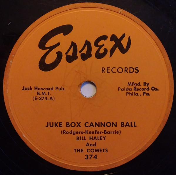 Bill Haley And The Comets – Juke Box Cannon Ball (1954, Vinyl