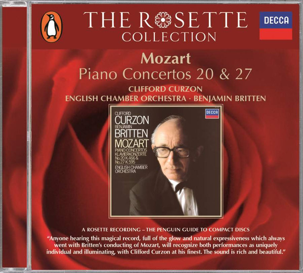 Mozart = モーツァルト, Clifford Curzon = サー・クリフォード 
