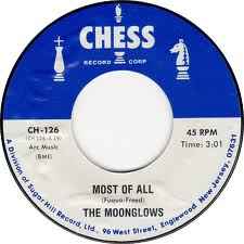 The Moonglows - Most Of All | Releases | Discogs