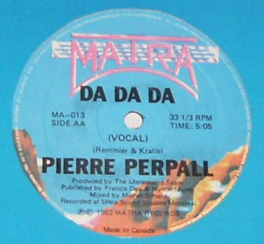 descargar álbum Pierre Perpall - Da Da Da