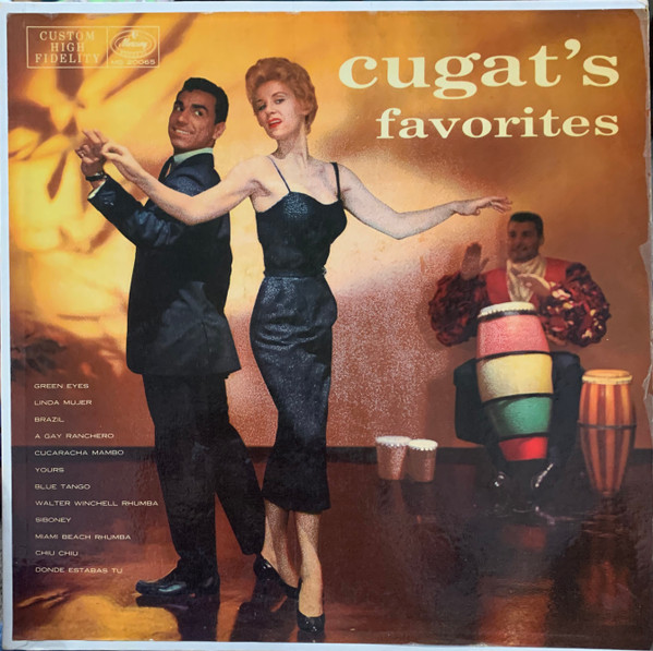 Xavier Cugat And His Orchestra – Cugat's Favorites (1955, Vinyl 