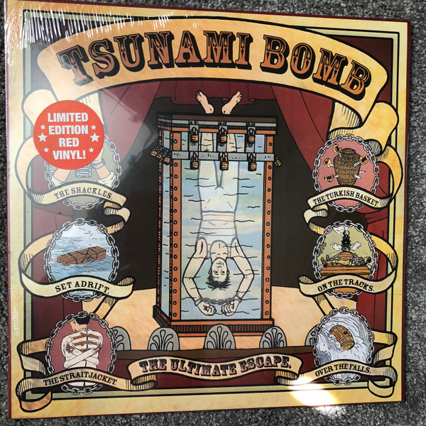 Tsunami Bomb – The Ultimate Escape (2018, Red Translucent, Vinyl 