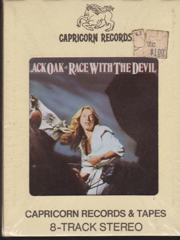 BLACK OAK ARKANSAS - RACE WITH THE DEVIL - BLUE Vinyl LP