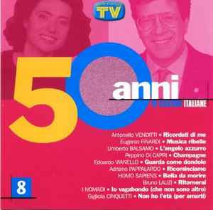 Various-50 Anni Di Canzoni Italiane 8 copertina album