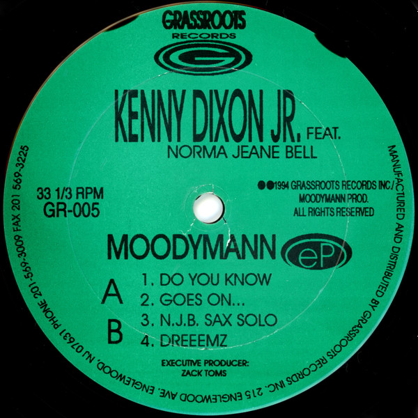 Kenny Dixon Jr. Feat. Norma Jeane Bell – Moodymann EP (1994