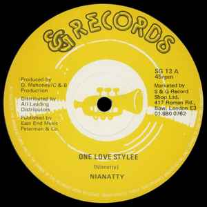 Nianatty - One Love Stylee album cover