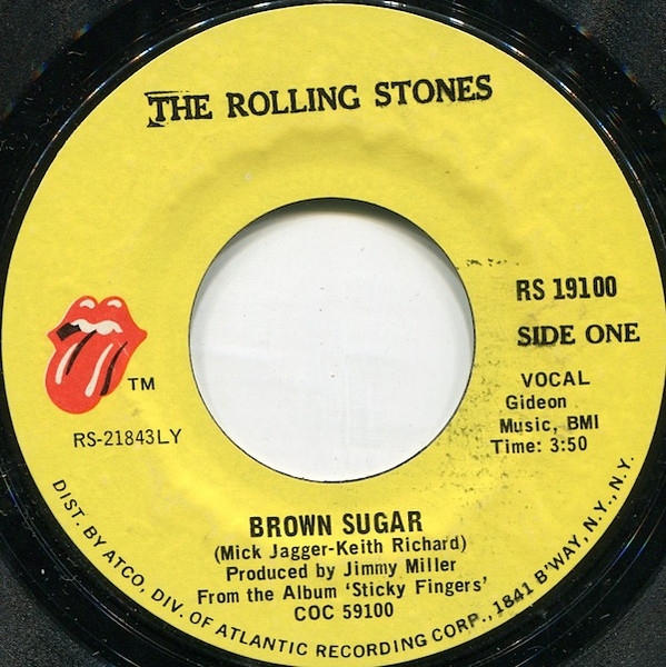 The Rolling Stones – Brown Sugar (1984, Vinyl) - Discogs