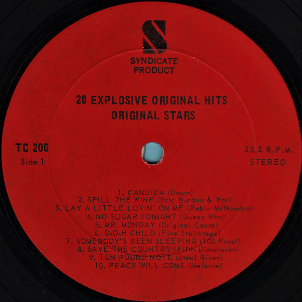 lataa albumi Various - 20 Explosive Hits by 20 Original Stars