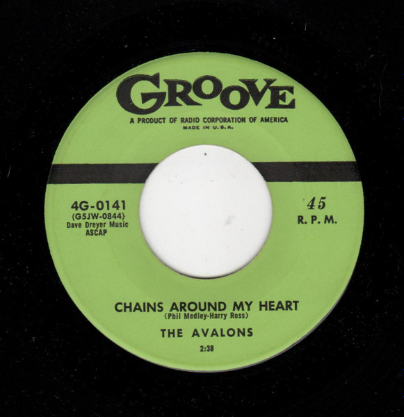 The Avalons – Chains Around My Heart (1956, Vinyl) - Discogs