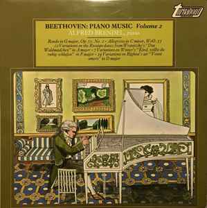 Ludwig van Beethoven - Piano Music Volume 2 album cover