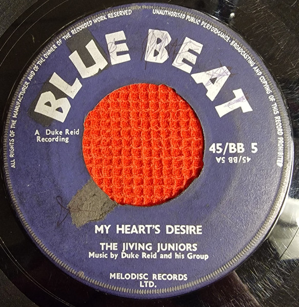 The Jiving Juniors - I Love You / My Heart's Desire | Releases