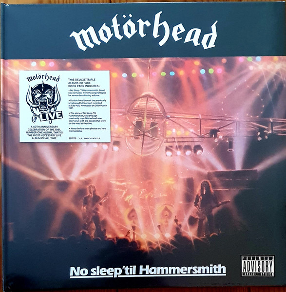 Motörhead – No Sleep 'Til Hammersmith (2021, Vinyl) - Discogs
