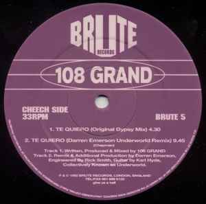 108 Grand - Te Quiero album cover