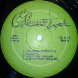 Various - Classic Accapellas album cover