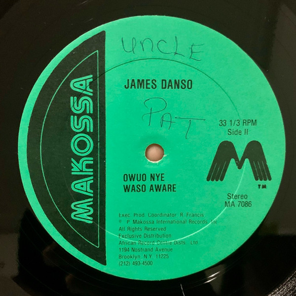 baixar álbum James Danso - Agoro Ye De