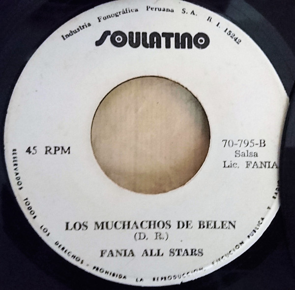Album herunterladen Fania All Stars - Vuela La Paloma Los Muchachos De Belen