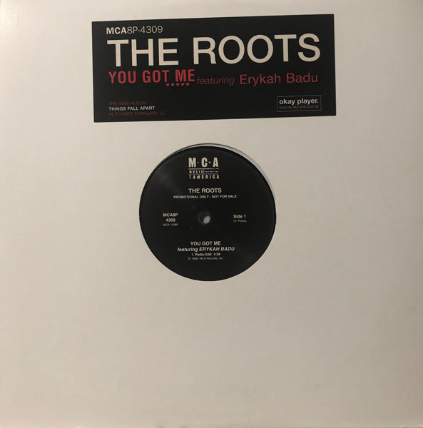 The Roots Featuring Erykah Badu – You Got Me (1999, CD) - Discogs