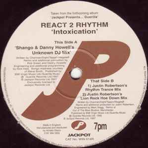 React 2 Rhythm - Intoxication (Remixes) album cover