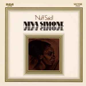 Nina Simone - 'Nuff Said! | Releases | Discogs