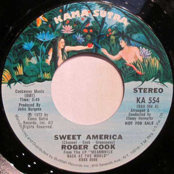 lataa albumi Roger Cook - Sweet America