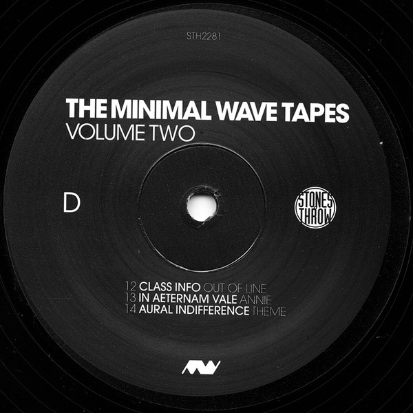 The Minimal Wave Tapes Volume Two