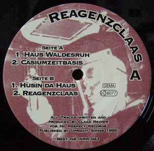Claas Reimer - Reagenzclaas album cover