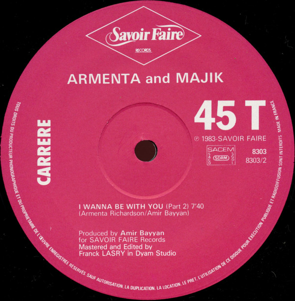 Album herunterladen Armenta & Majik - I Wanna Be With You