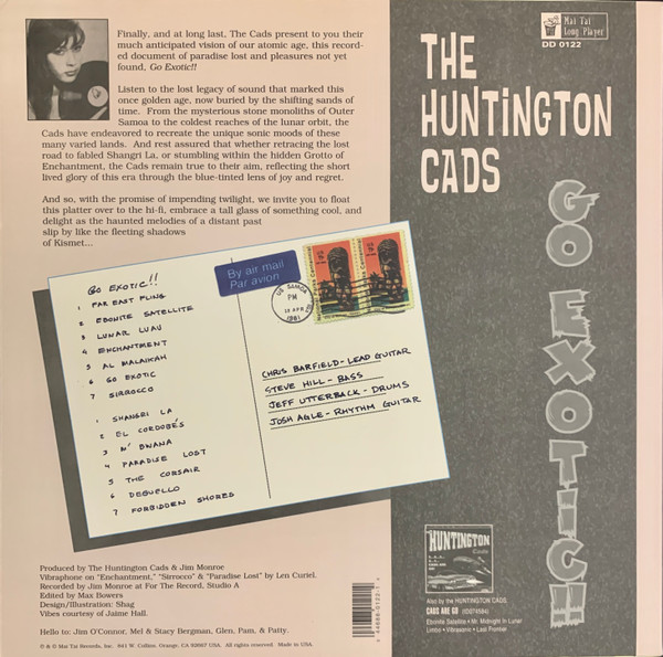 last ned album The Huntington Cads - Go Exotic