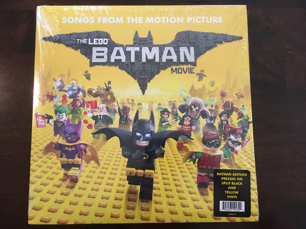The Lego Batman Movie: Songs From The Motion Picture (2017, Batman Edition  - Black and Yellow Split Color, Vinyl) - Discogs