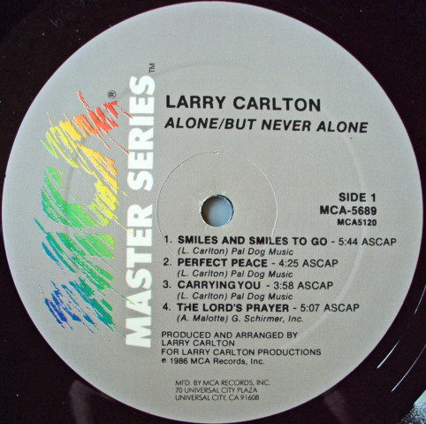 ladda ner album Larry Carlton - Alone But Never Alone