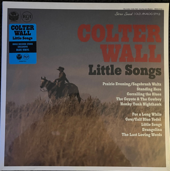 Entreprenør forhøjet Klemme Colter Wall – Little Songs (2023, Blue, Vinyl) - Discogs