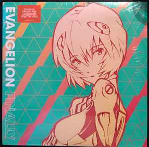Evangelion Finally (2021, Opaque Pink and Magenta Splatter, Vinyl