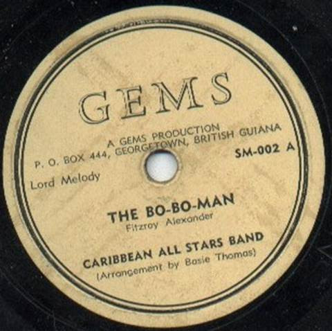 télécharger l'album Lord Melody Caribbean All Stars Band - The Bo Bo Man Saxophone Limbo