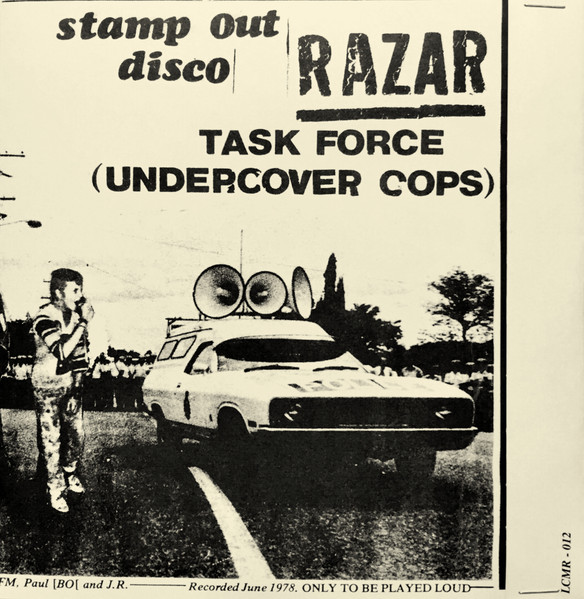RAZAR - stamp out disco 7インチ oz punk | www.gamutgallerympls.com