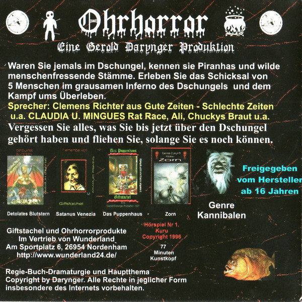 last ned album Ohrhorror - Kuru Der Lachende Tod