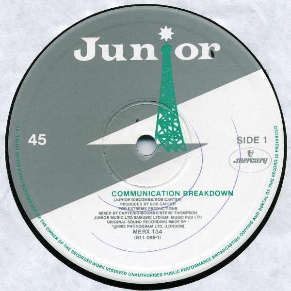 Junior - Communication Breakdown | Mercury (MERX 134) - 3