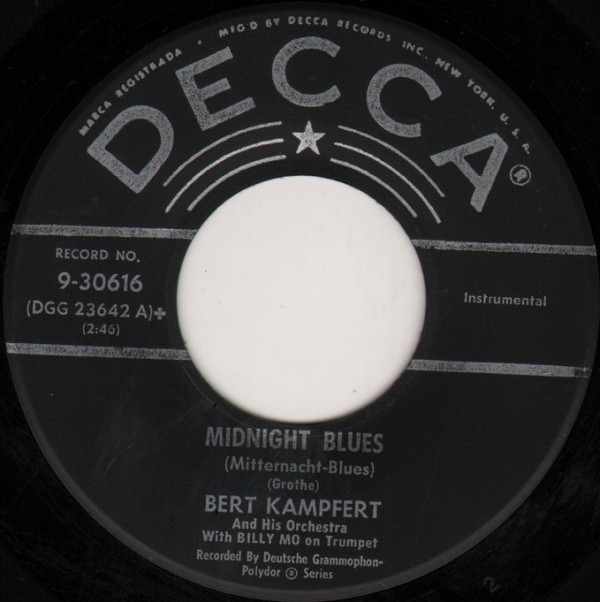 ladda ner album Bert Kaempfert And His Orchestra - Midnight Blues Ducky