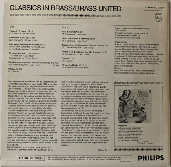 ladda ner album Brass United - Classics In Brass