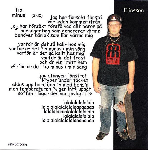 Album herunterladen Eliasson - Tio Minus