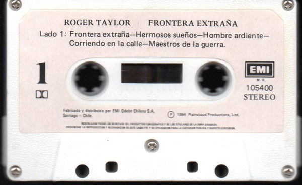 descargar álbum Roger Taylor - Frontera Extraña Strange Frontier