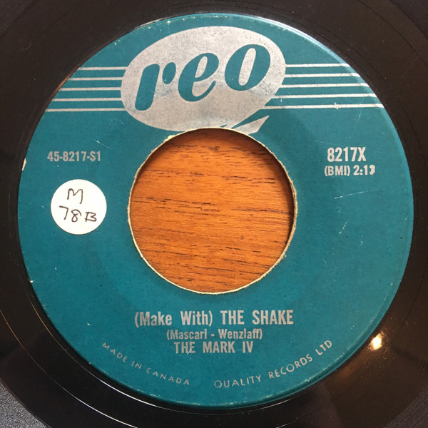 The Mark IV – (Make With) The Shake (1958, Vinyl) - Discogs