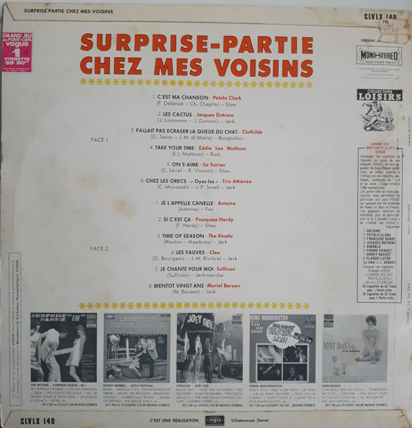 Album herunterladen Various - Surprise Partie Chez Mes Voisins