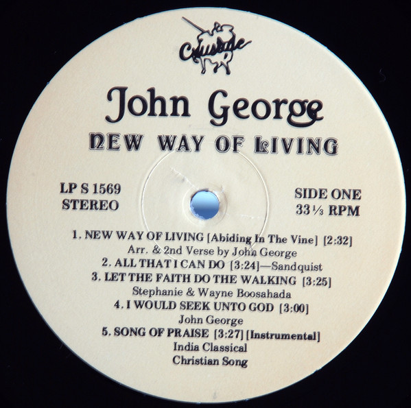 last ned album John George - New Way Of Living