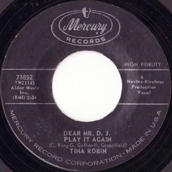 Tina Robin – Dear Mr. D.J. Play It Again / Nothing Is Impossible