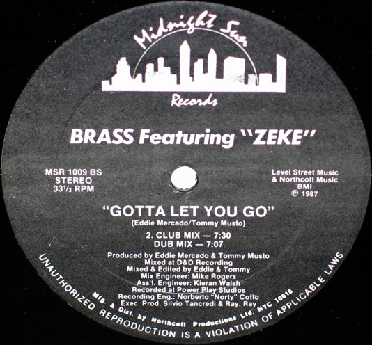 Album herunterladen Brass Featuring Zeke - Gotta Let You Go