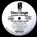 Cover of Ain't No Stoppin' Us Now, 1979, Vinyl