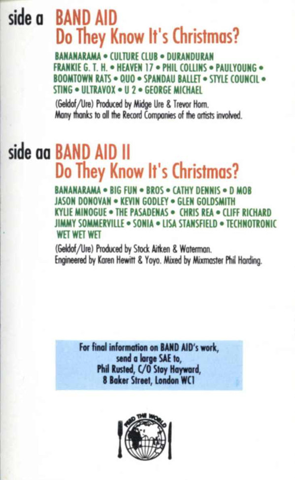 ladda ner album Band Aid I & II - Do They Know Its Christmas 8489