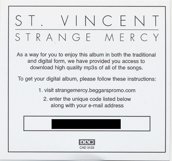St. Vincent – Strange Mercy (2021, Gold, Vinyl) - Discogs