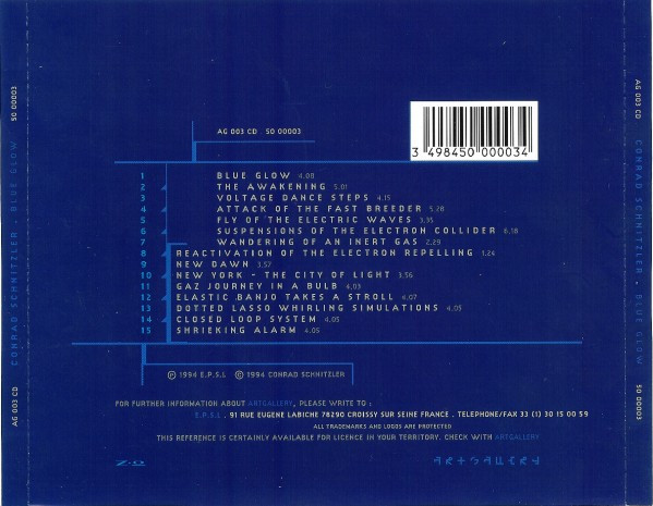Conrad Schnitzler - Blue Glow | Releases | Discogs