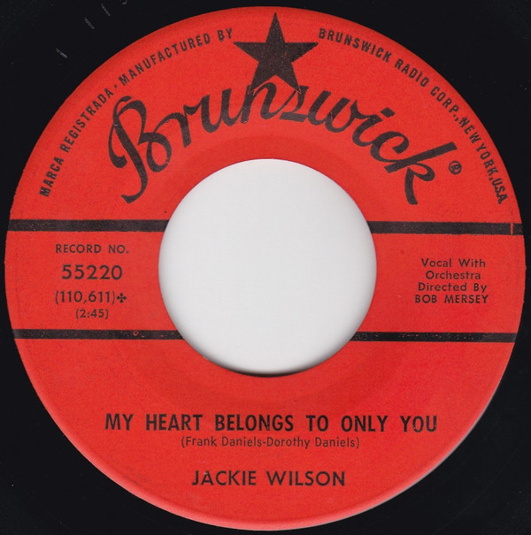 Album herunterladen Jackie Wilson - My Heart Belongs To Only You The Way I Am